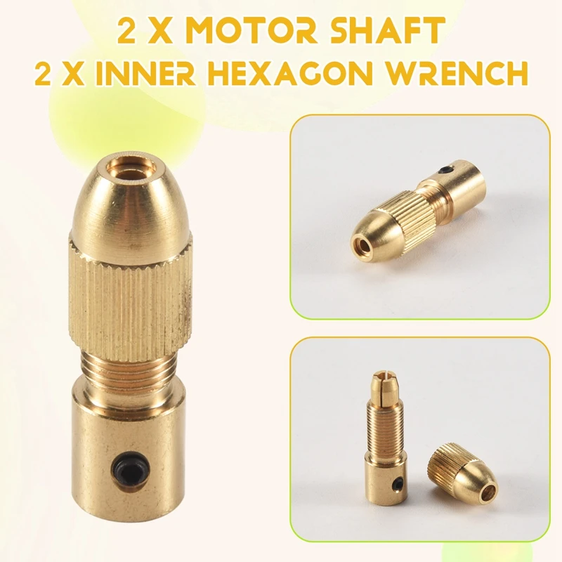 ABNG 14 ظرف مثقاب كهربائي صغير 0.5-3 مم مطحنة كهربائية ظرف نحاسي مجموعة مثقاب عزم الدوران الصغير (مفتاح ربط سداسي)