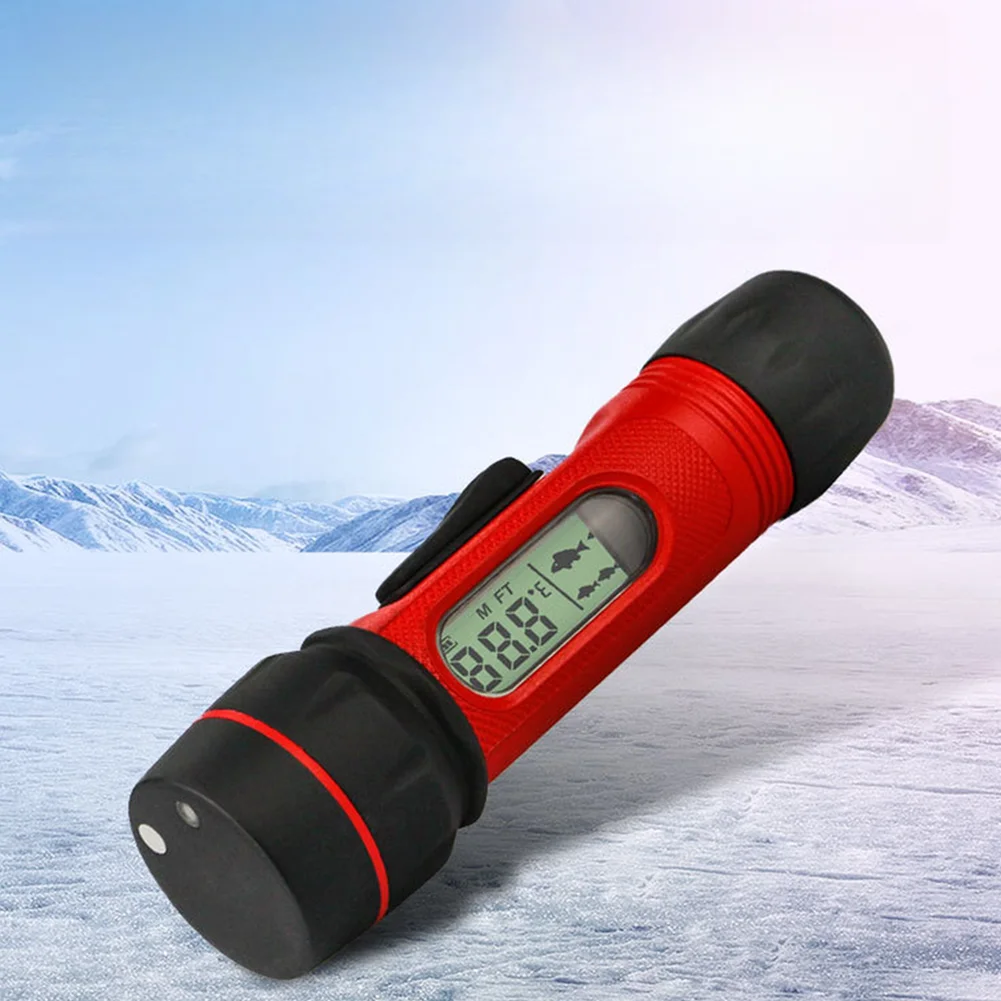 Wireless Handheld Ice Fishing Fish Finder for Echo Sounder with Sonar Depth and Fish Detection Suitable for Winter Ice Fishing