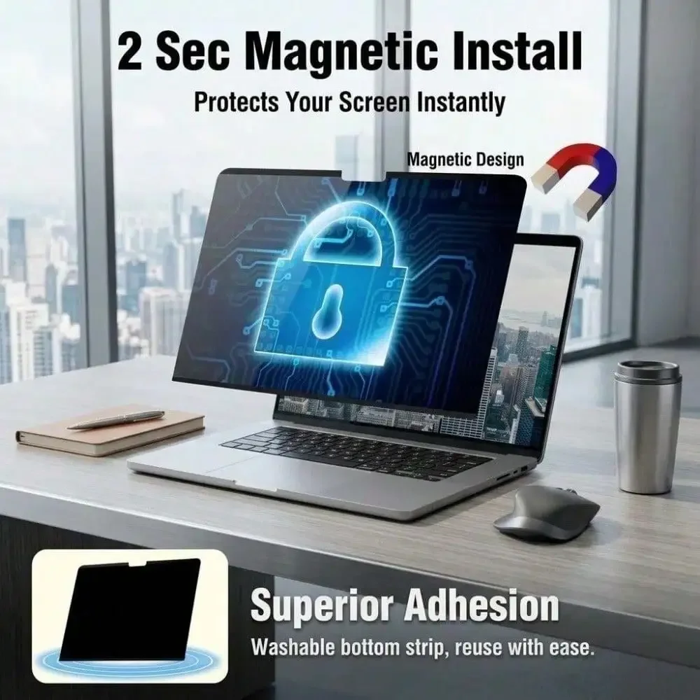 Magnetic Privacy Filter Screen Protector for Macbook Air 15 