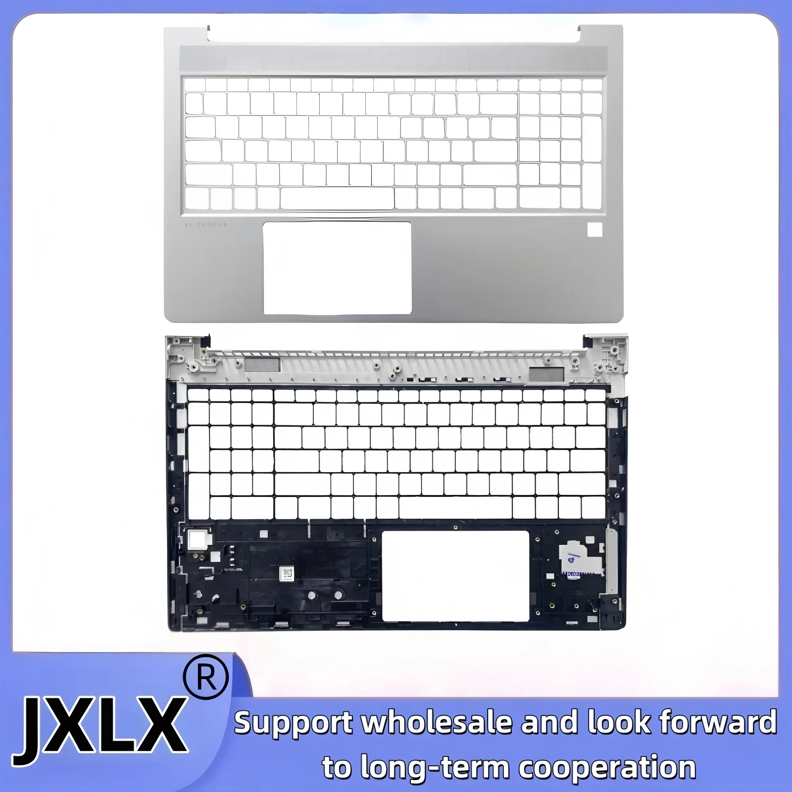 เจเอ็กซ์แอลเอ็กซ์ ®    ฝาหลังจอ LCD สำหรับแล็ปท็อป HP Probook 450 455 G8 G9 รุ่น HSN-Q31C-5 / ฝาครอบที่วางมือ / ฝาครอบฐานด้านล่าง