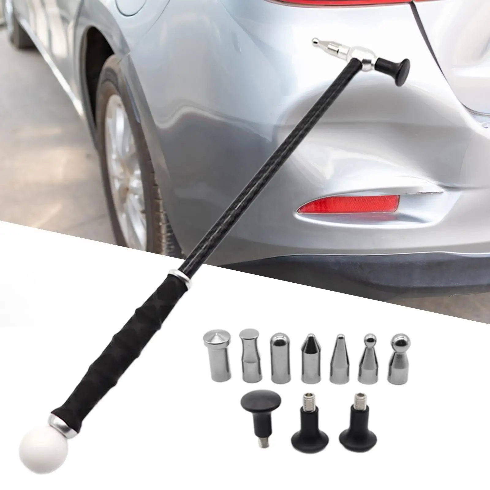 

Generic Car Dents Repair Hammer Set Dents Hammer for Auto Metal Surface