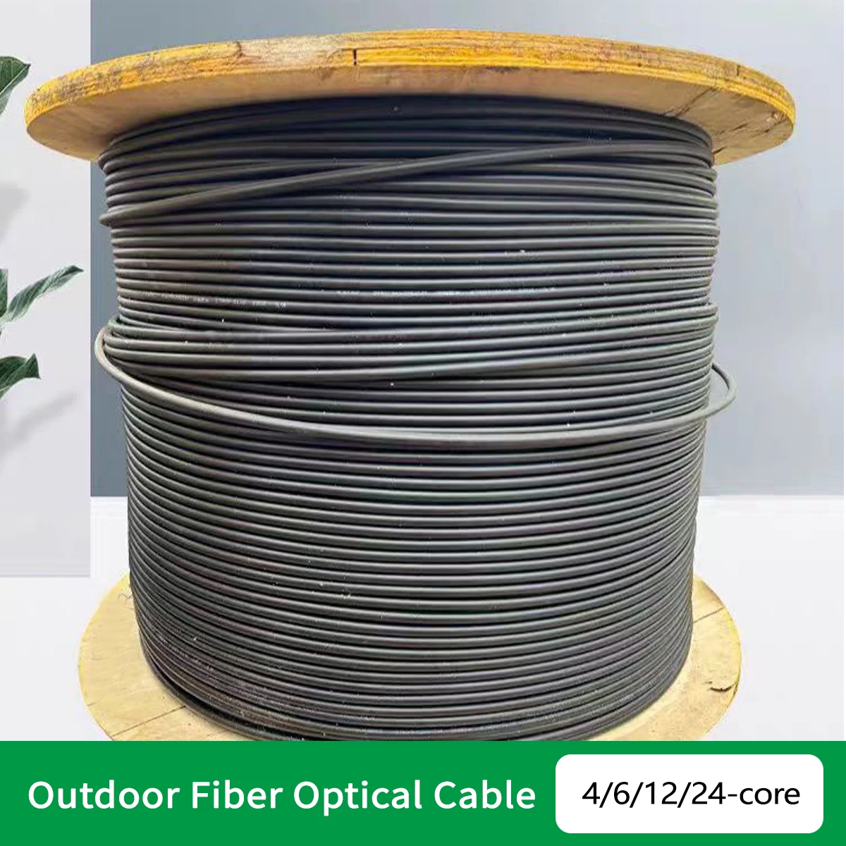 Fiber Armored Optical Fiber Cable Outdoor Fiber Optical Cable Communication 4/6/12/24/48/96-Core Single Mode GYTA/GYTS ADSS OPGW