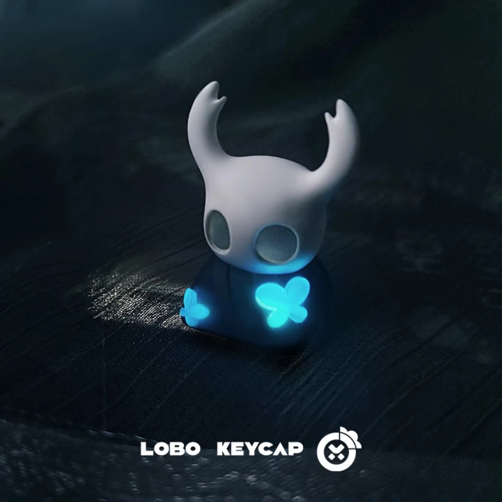 

Hollow Knight Theme Keycaps Custom 3D Personality Creativity Resin Translucent Key Cap for Mechanical Keyboard Game Accessories