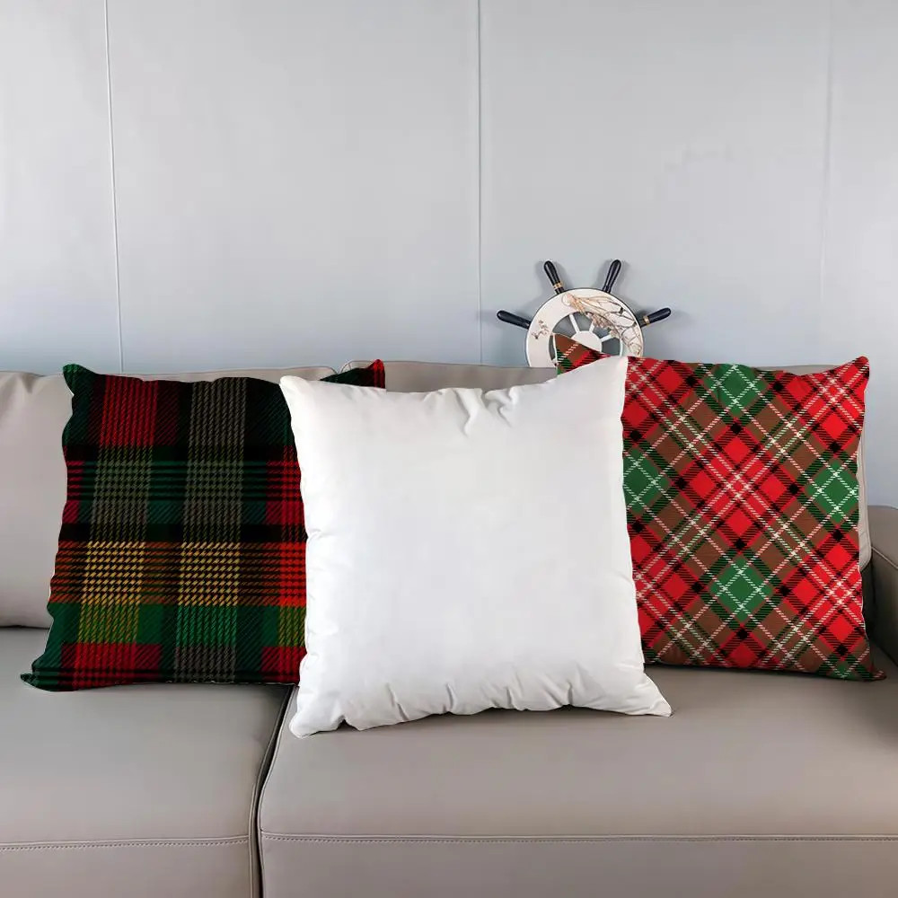 

Red classic Christmas patterns Pillow Case Multi sized car seat cushions, luxurious home office, sofa decorative pillowcases