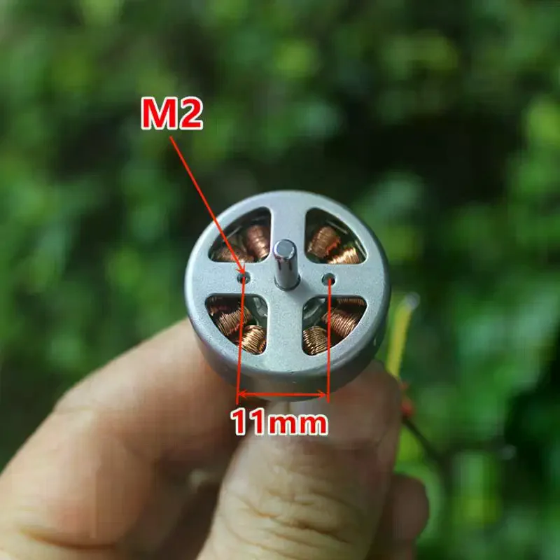 2204 Brushless Motor 1000KV RC Drone Replacement Motor High Torque Low Noise Metal Frame For DIY Quadcopter Model
