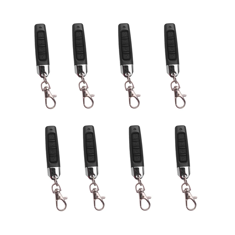 8X 433Mhz Remote Control Garage Gate Door Opener Remote Control Duplicator Clone Cloning Code Car Key B