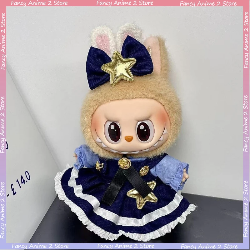 

Одежда для кукол Judith Laverne Hopps для 17 см Labubu, милая офицерская одежда ручной работы с кроликом, плюшевые куклы, нарядный костюм в стиле принцессы