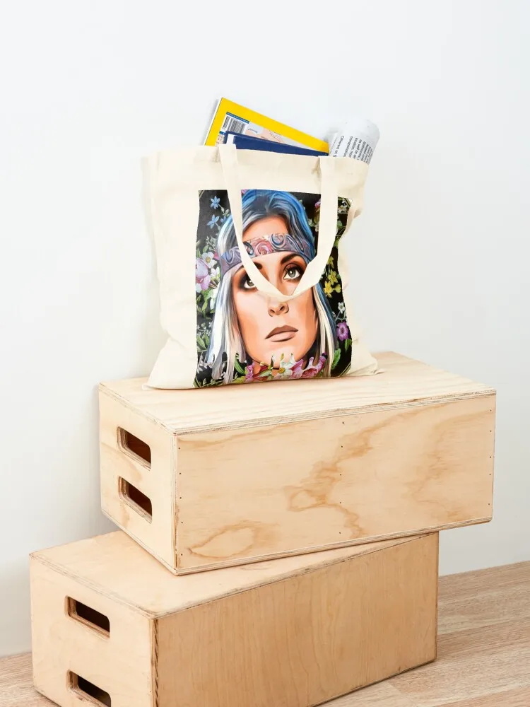 شارون تيت زهرة الطفل حمل حقيبة حقائب قماش حقيبة مخصصة حقيبة المرأة الكبيرة