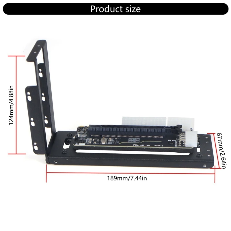 Oculink,m.2 nvme,外部ドック拡張デバイス,pcieカード,gpuドックフレーム用のラップトップegpuブラケット