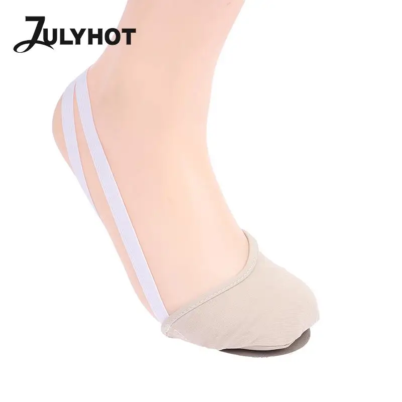 1Pair half length rhythmic gymnastic shoes Sheepskin soft bottom child adult Gymnastics dance Shoes dancing Soft Half Shoes