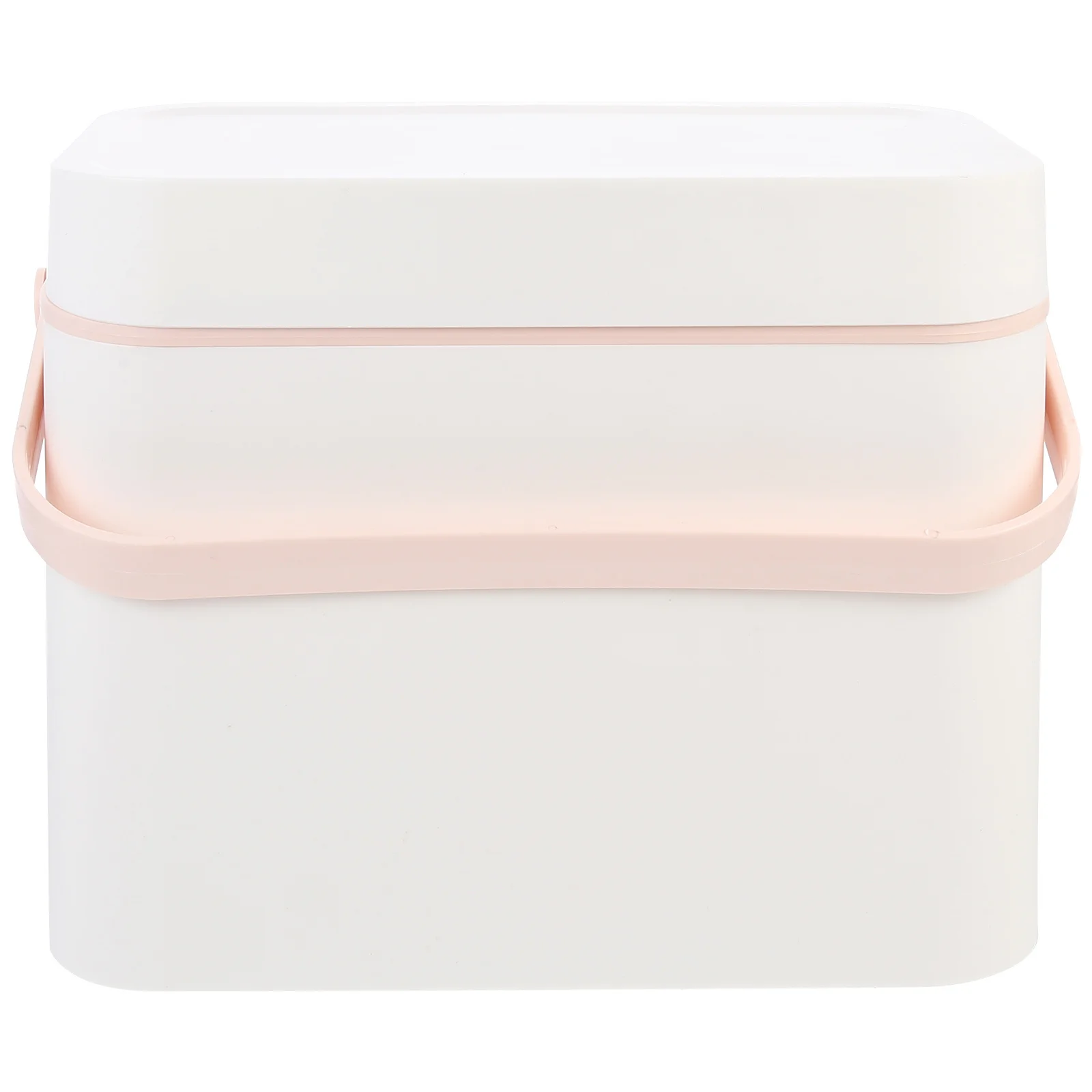 

ABS Cosmetics Box with Mirror Makeup Organizer Desk Storage Box High Chromaticity Clear Makeup No Color Difference