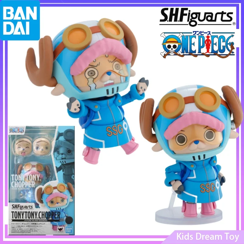 

Bandai Stock Original S.H.Figuarts ONEPIECE Anime TONYTONY.CHOPPER -FUTURE ISLAND EGGHEAD- Action Figures Toys Collectible Model