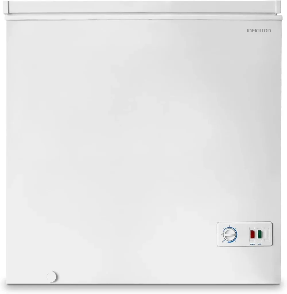 Congelador Horizontal Infiniton CH-A142B, 140L, Sistema Cíclico, Función Súper Congelación, Control Electrónico, Clase Energétic