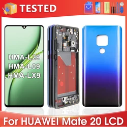 6.53''For HUAWEI Mate 20 For AMOLED Mate20 HMA-L29 L09 LX9 AL00 TL00 LCD Display Touch Screen Digitizer Assembly Replacement