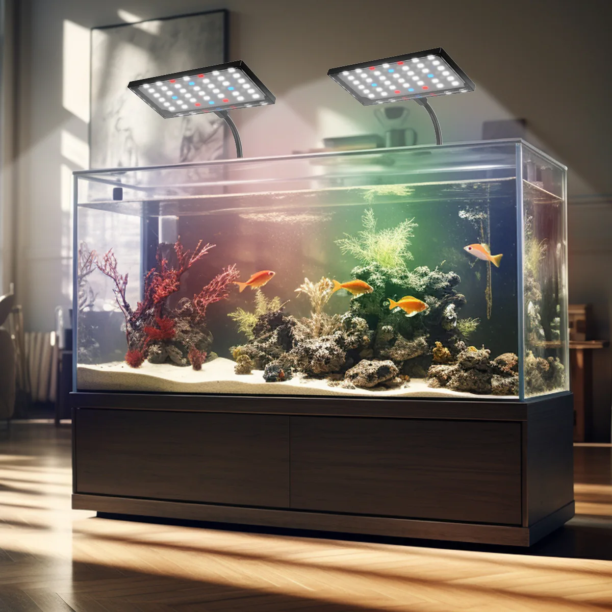 

Fish tank light, dimming LED dimming DC clip light