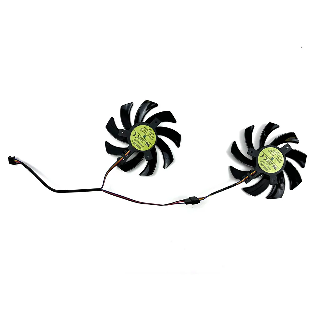 NEW 85MM 4PIN POWERCOLOR 6700 6650XT 6600XT 6600 6500XT FAN For POWERCOLOR RX 5700XT、5600XT、5500XT Video card cooling fan