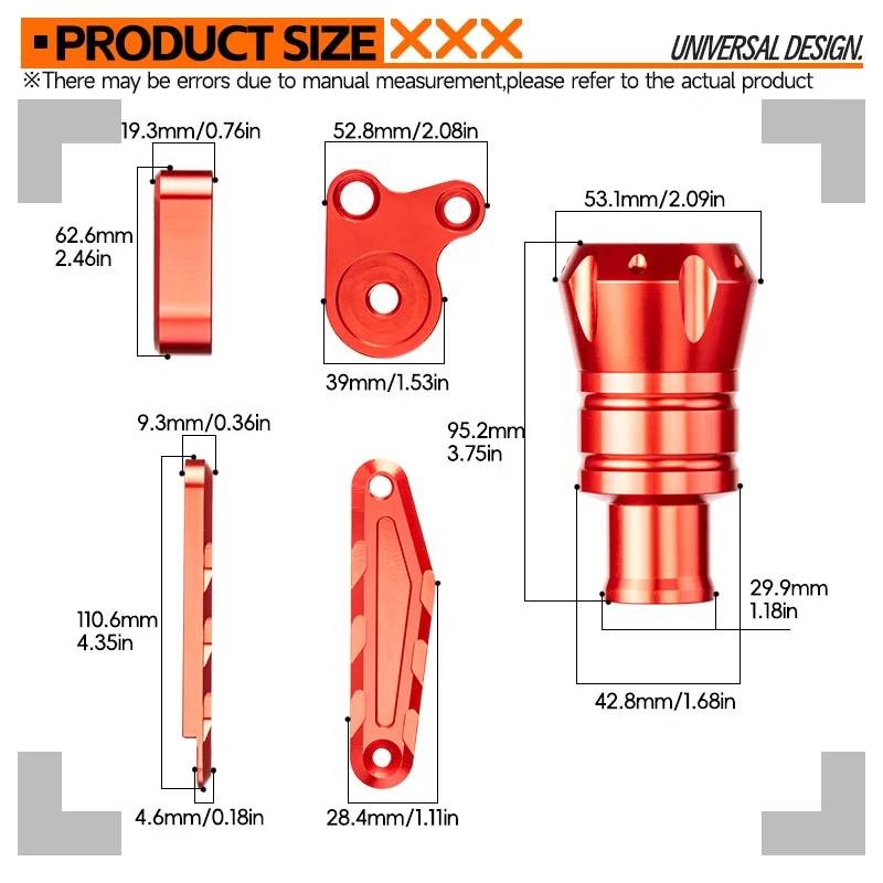 For Yamaha NMAX155 125 NMAX160 155 XMAX300 Front Fork Wheel Fall Muffler Pipe Frame Protection Frame Slider Anti Crash Protector