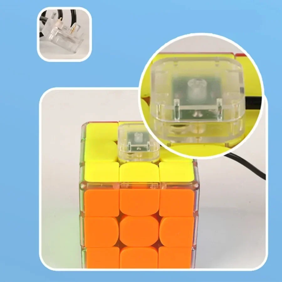 新しい 3 × 3 マジックキューブパズル Sengso 光沢のある 3 × 3 キューブ 3 層スピードキューブプロフェッショナルパズルのおもちゃ子供のためのギフトおもちゃ