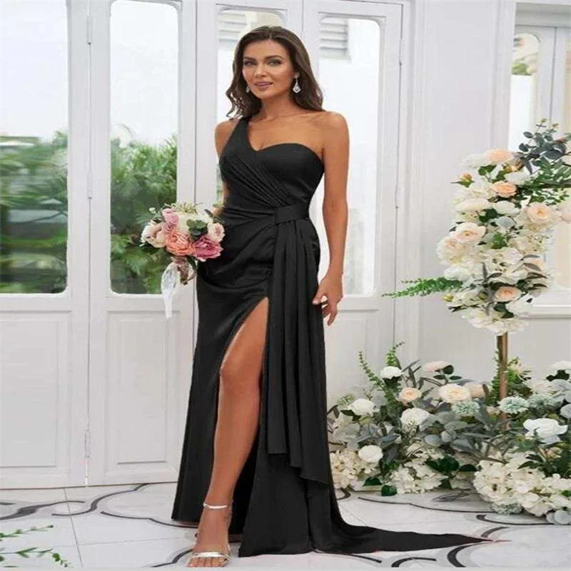 

Elegant Prom Dresses 2025 for Women Luxury Split Evening Party Gowns Long Formal Dresses with Train Wedding Guest Customized