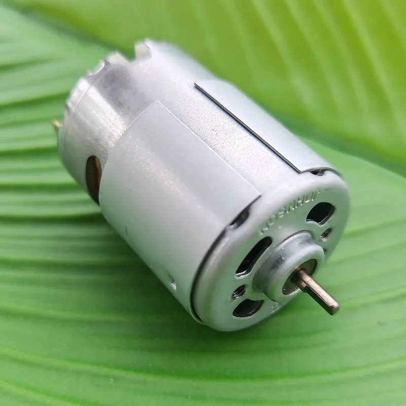 385 Motor Diy Manual Technology Invention Making Bench Drill Model Parts Large Carbon Brush High Speed Motor