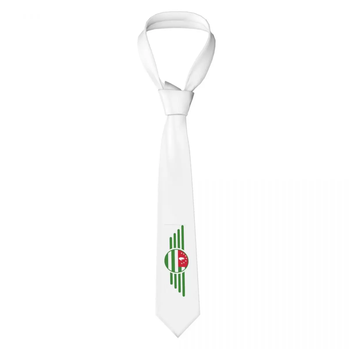 I Love Abkhazia, Cravatta dal design in stile eleganza per uomo Cravatte in poliestere di seta da 8 cm Cravatta da lavoro per feste Casual Gravatas