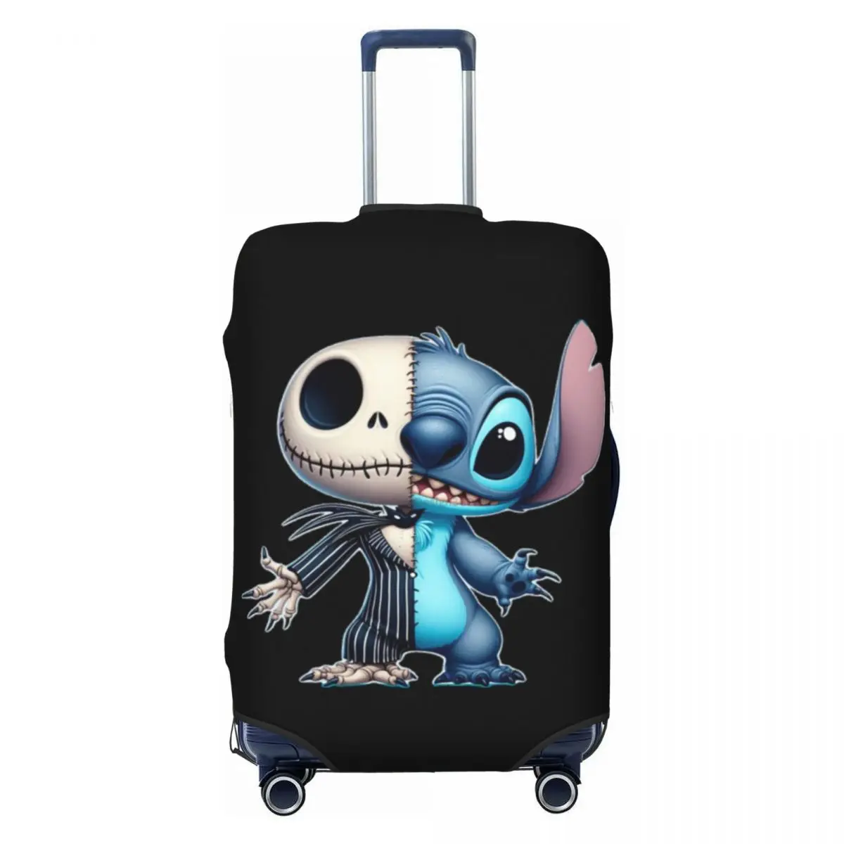 

Эластичный защитный чехол для чемодана с аниме-принтом S-Stitch, подходит для чемоданов 18-32 дюймов