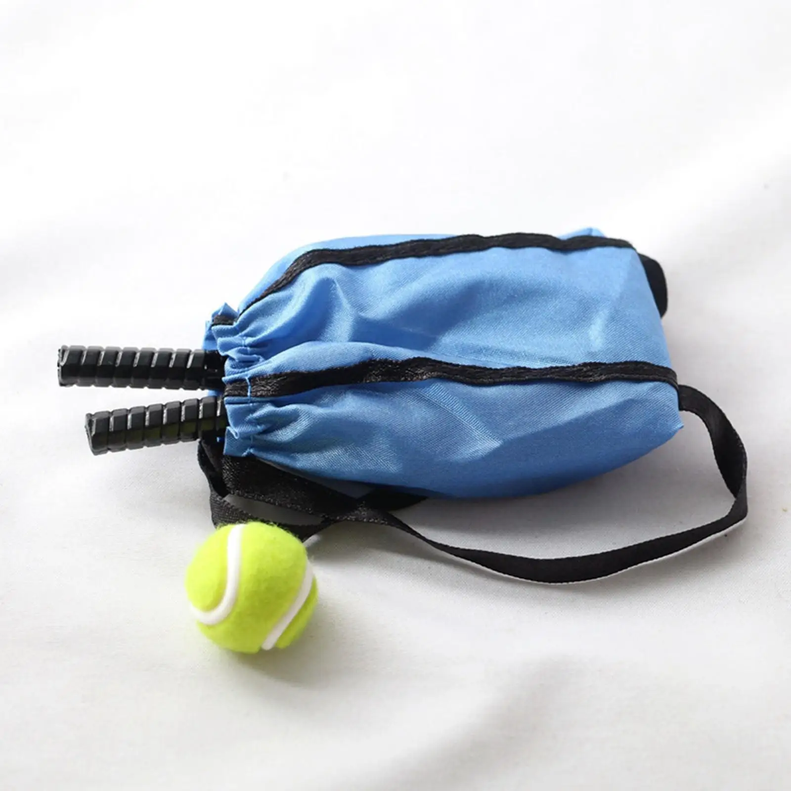 Miniatures Sports Tennis Racket and Ball Set DIY Scene Model Dollhouse Decoration Accessories