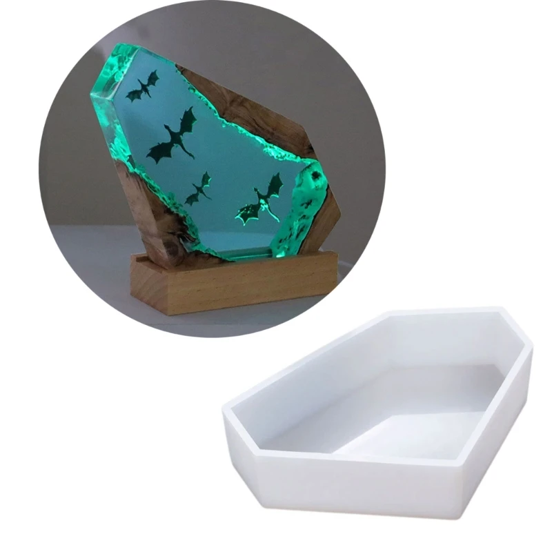 

Heat Resistant Silicone Mold for Making Crystal Dropping Pendant Crafts