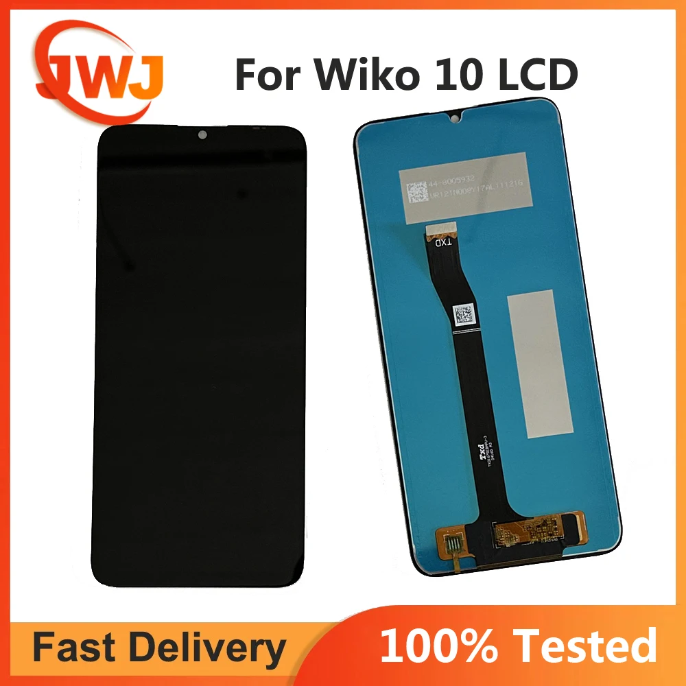 

6.75" Black For Wiko 10 VHEM-E04 VHEM-E03 LCD Display With Touch Screen Digitizer Sensor Panel Assembly Repair Parts