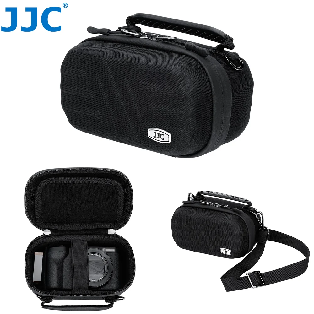JJC Estuche rígido para cámara de viaje para Fuji X medio Canon PowerShot V1 V10 G7 X Mark III II G5 X Sony ZV-1 II V-1F Olympus TG-7 TG-6 TG5