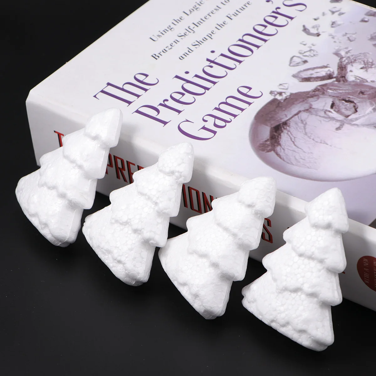 

10Pcs Christmas Tree DIY Crafts Handmade Xmas Tree Decor Creative Christmas Gift DIY Accessories 6x7.3x2.5cm