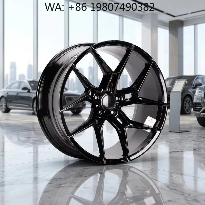 WMWMNU Hot Item Passenger Car Aluminum Alloy Wheels Split 5 Spoke 5x112mm PCD 20 Inch Rims ET 30/42mm Perfect Fitment for