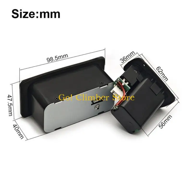 Q84C الرقبة هامبوكر لاقط الغيتار الكهربائي لاقط هامبوكر الرقبة لاقط الغيتار المهنية لاقط الملمس المعدني للقيثارات #6