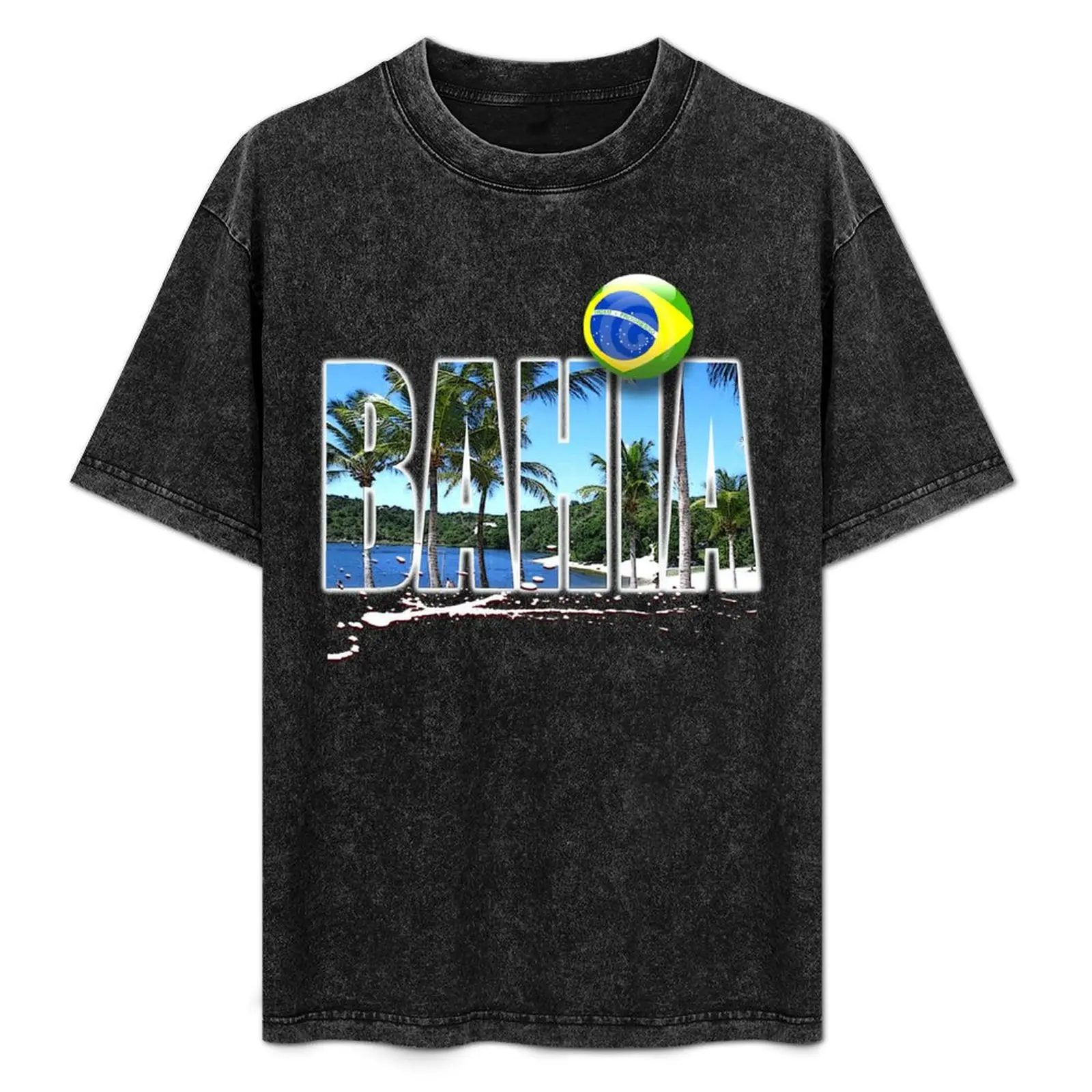 

bahia brasil T-Shirt anime new edition tshirts for men