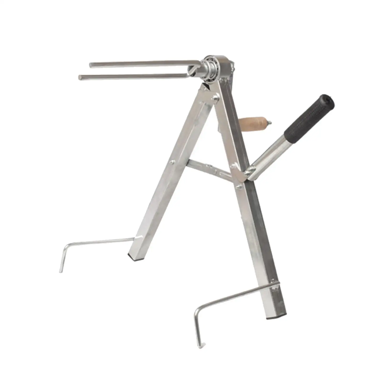 Versatile Metal Hose Reel Portable Storage Organizer for Outdoor Cleaning and Agricultural Watering