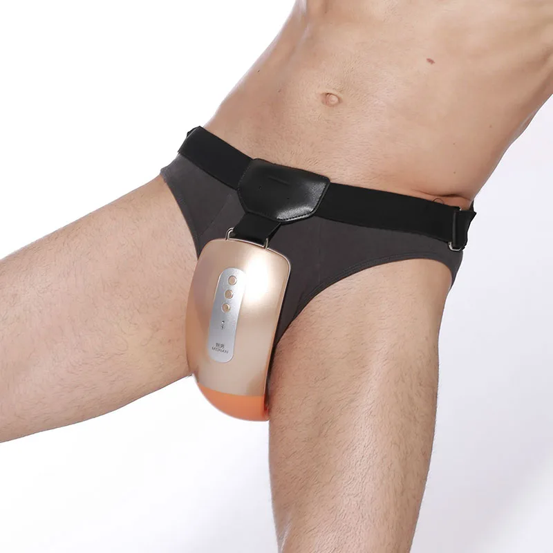 Male trainer male function electric massager men underwear obstacle fields massager