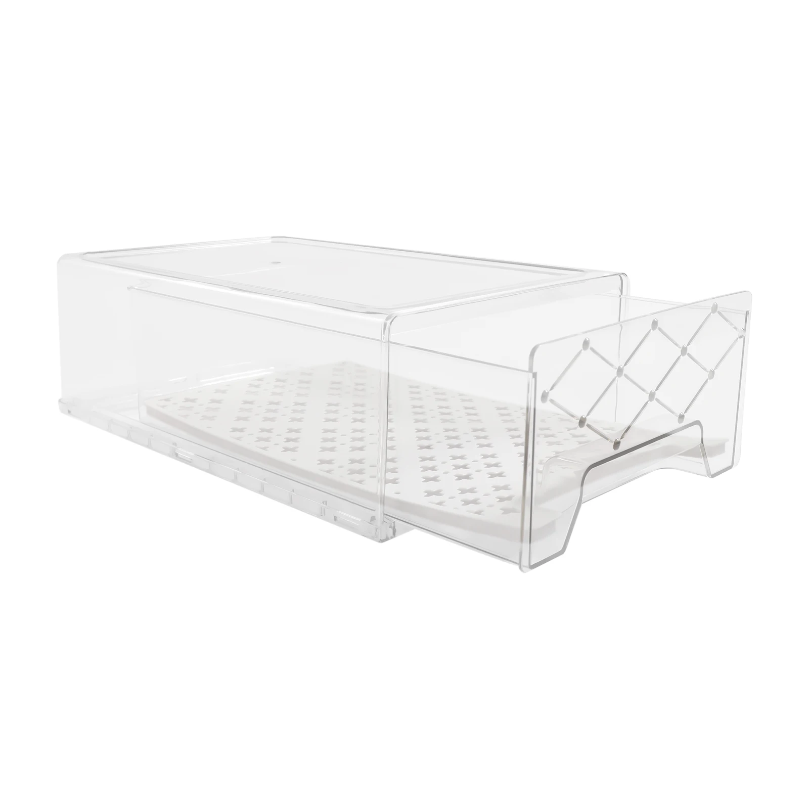 Pantry Organization and Storage, Refrigerator Organizer Bins, Fridge Pull-Out Drawer Containers