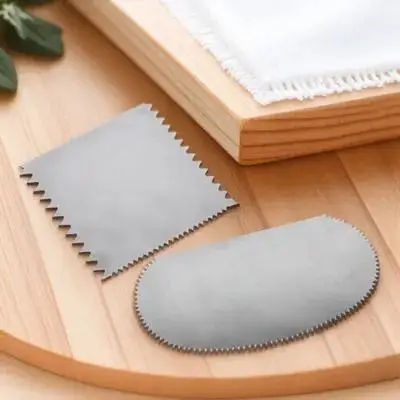 2 قطعة أدوات نحت الفخار المهنية الصف كاشطات الطين للنحت تشكيل تنعيم المشاريع الحرفية الفنية