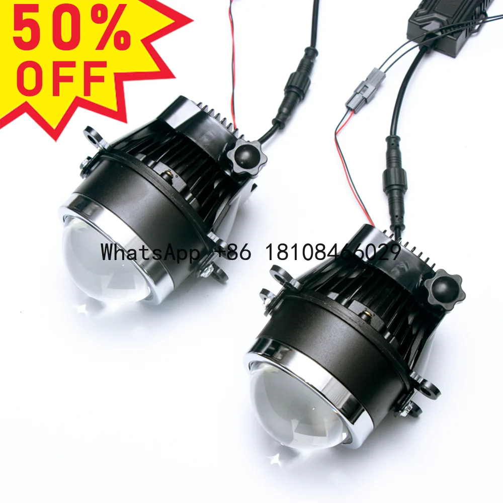 JC-05 Auto lighting system warm white 5800k 48w led light car fog lamp h11Integrated  projector lens Flat