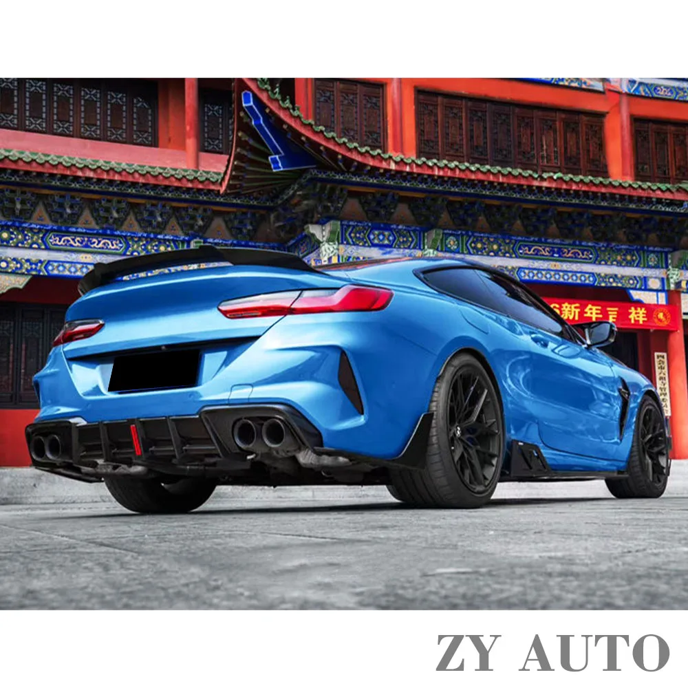 For BMW M8 2018-2022 Carbon Fiber Rear Trunk Spoiler Car Exterior Aerodynamic Tuning Accessories