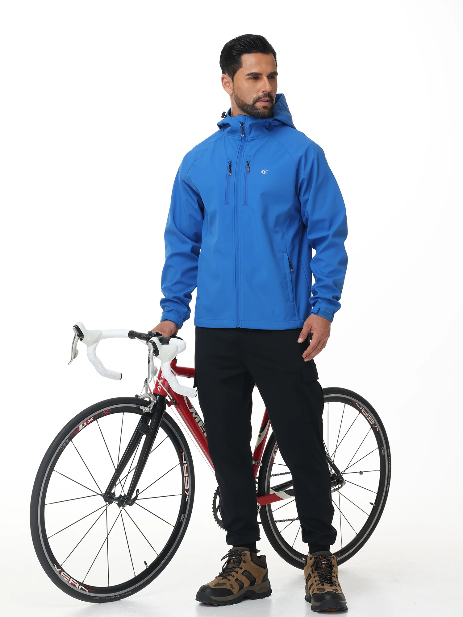 Men's Outdoor Waterproof Windbreak Jacket Lightweight Coat for Camping Hiking Cycling Fishing with Inner Pocket 23 S04459b66d8ff433a98f130fc1fa1d1b3b