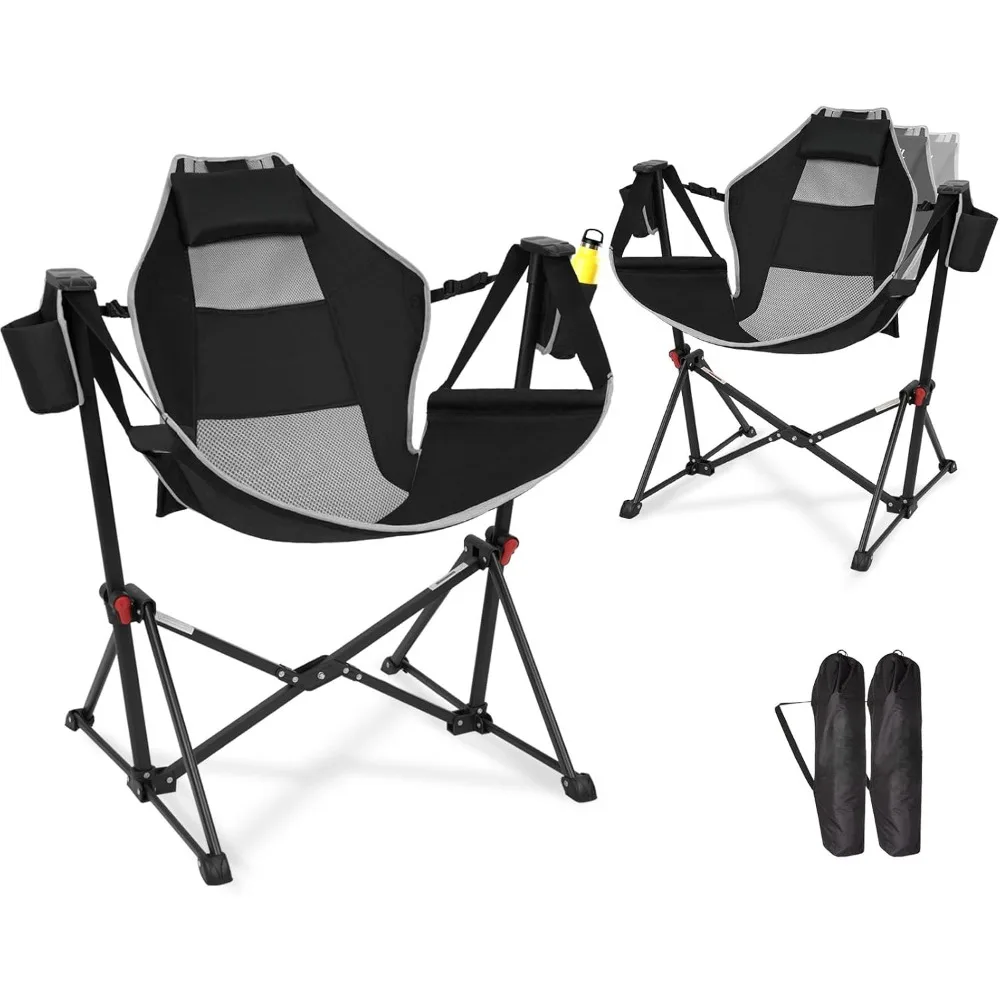 

Camping Chair, Aluminum Alloy Adjustable Backrest Swing Chair, Outdoor Travel Lounge Chair, Sports Meeting,Lawn Concert,Backyard