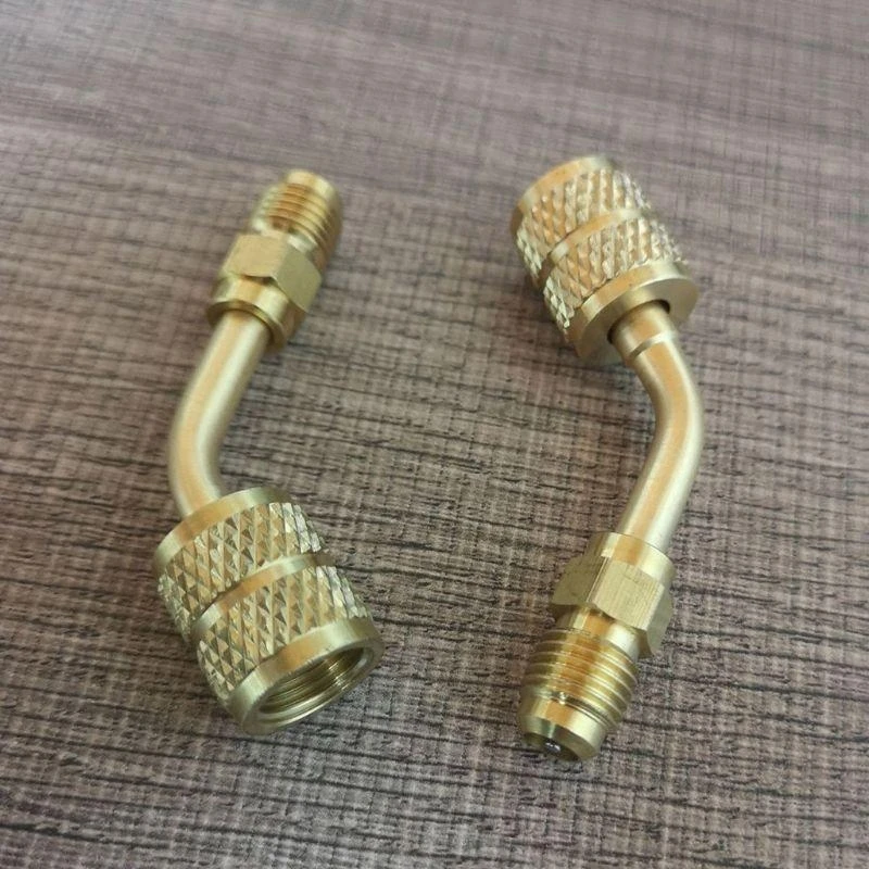  Air Conditioning Conversion Metric Screw Thread to Inch Thread Elbow Joint R410
