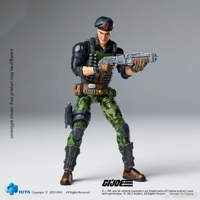 In Voorraad HIYA Prachtige MInI G.I.Joe Flint 1/18 Soldaat Poppen Animatie Action Figure Speelgoed Gift Model Collectie Hobby