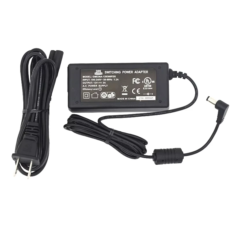 Autel Power Charger 12V 3A AC/DC Adapter Switching Power Adapter for Autel Scanner Input 100-240V / Output 12V3A for MS906 MS908