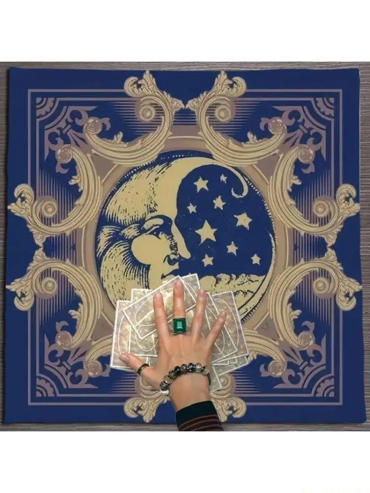 31BE Altars Decorations Tarots Tablecloth Pendulums Divinations Altars Table Cloth Multifunctional Tarots Card Table Cover