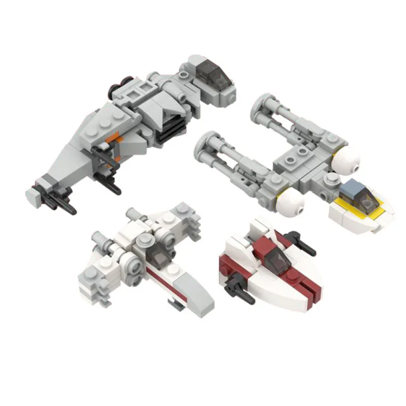 Sailong Raider Star Warrior MOC Building Blocks Red-Eye Attack Spaceship, Sci-Fi Space War Model Figurine for Boys and Girls view 3