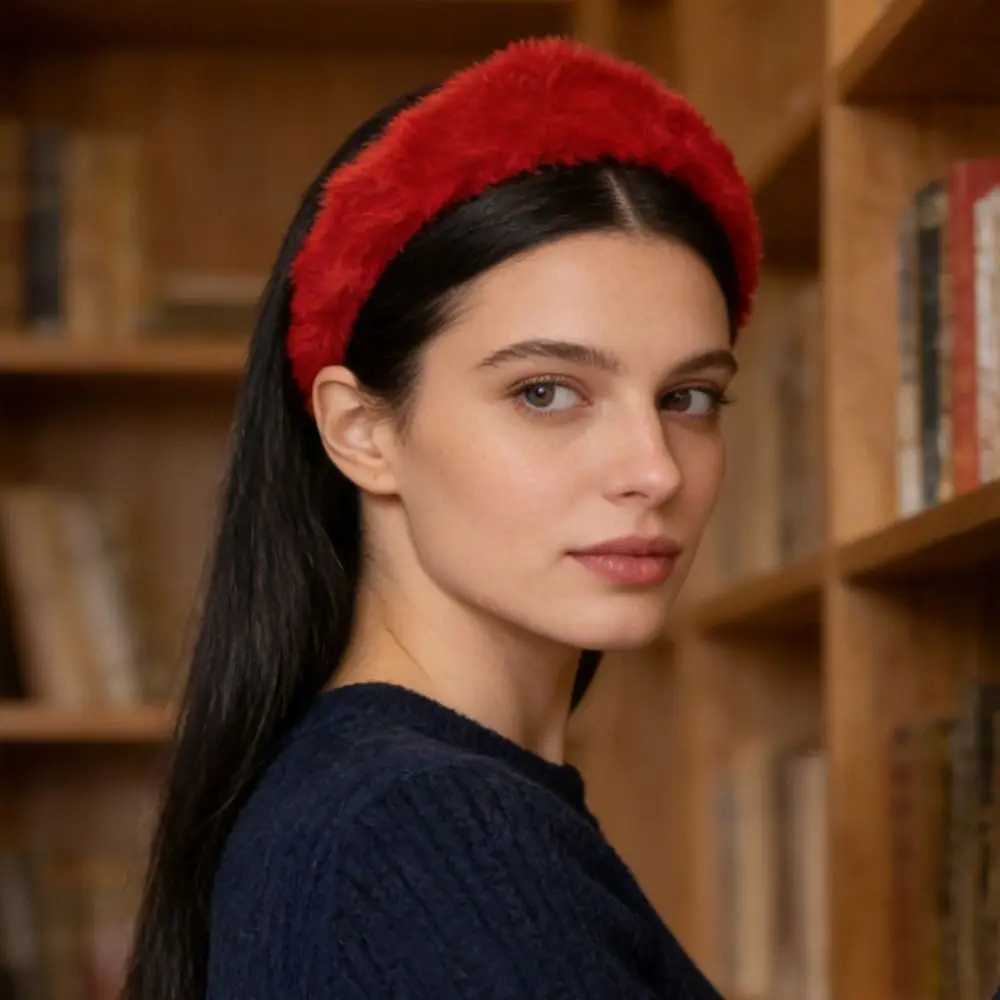 

Женская повязка на голову в стиле ретро с широким краем, европейская и американская заколка для волос, противоскользящий обруч для волос, женский головной убор