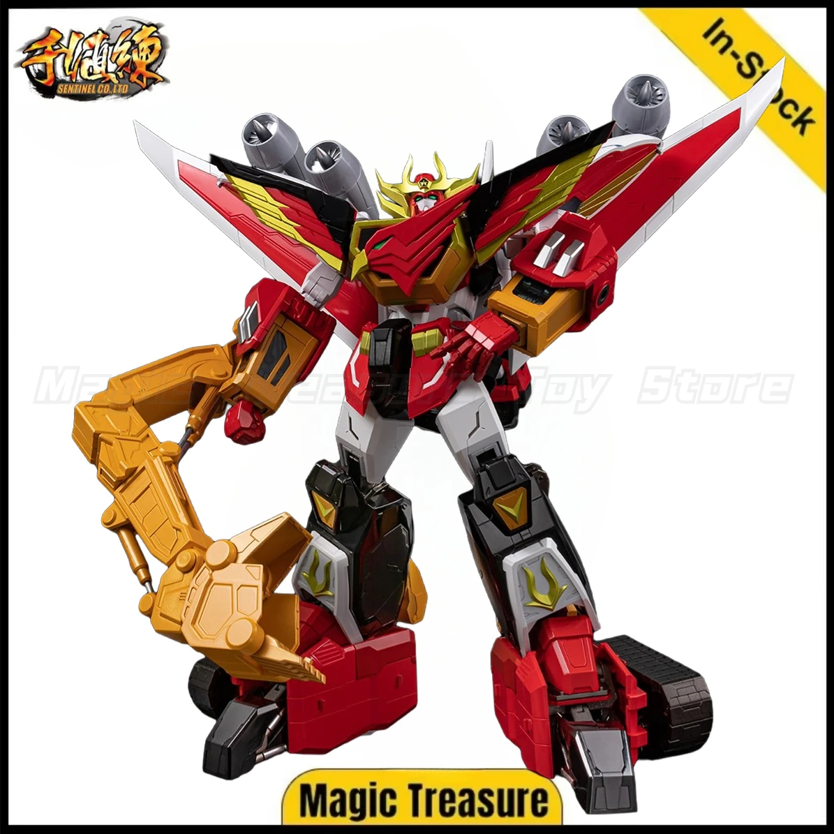 

【В наличии】Оригинальная фигурка Sentinel UnionCreative METAMOR-FORCE Brave Command Dagwon, игрушечный орнамент, подарок