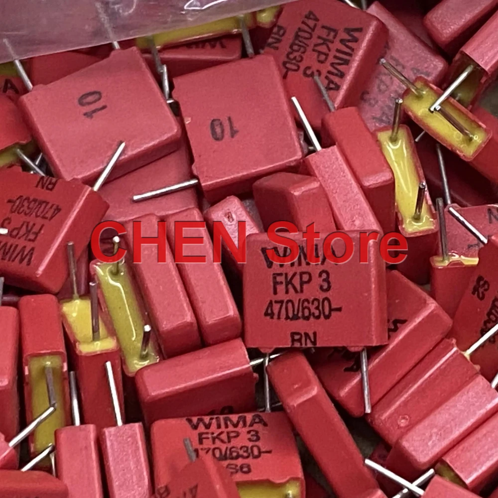 20PCS/lot original WIMA FKP3 470PF 630V 10% P7.5mm Audio capacitor 471/630V free shipping